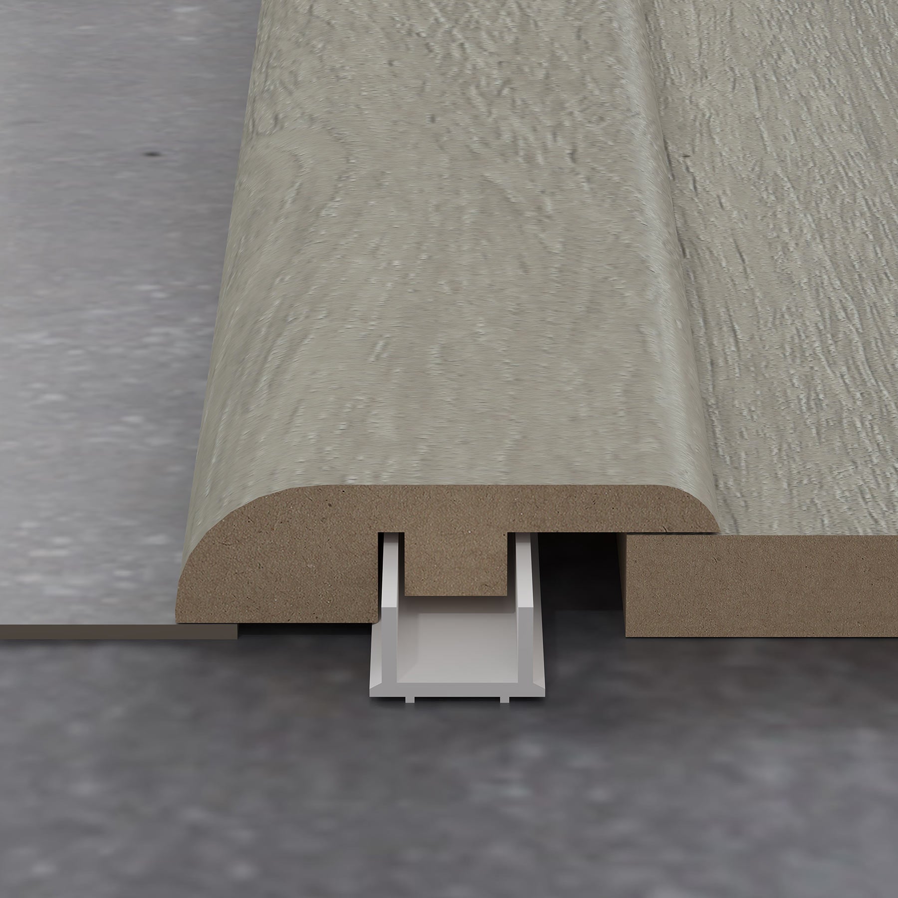 Fossil Oak 1.2m Ramp Profile