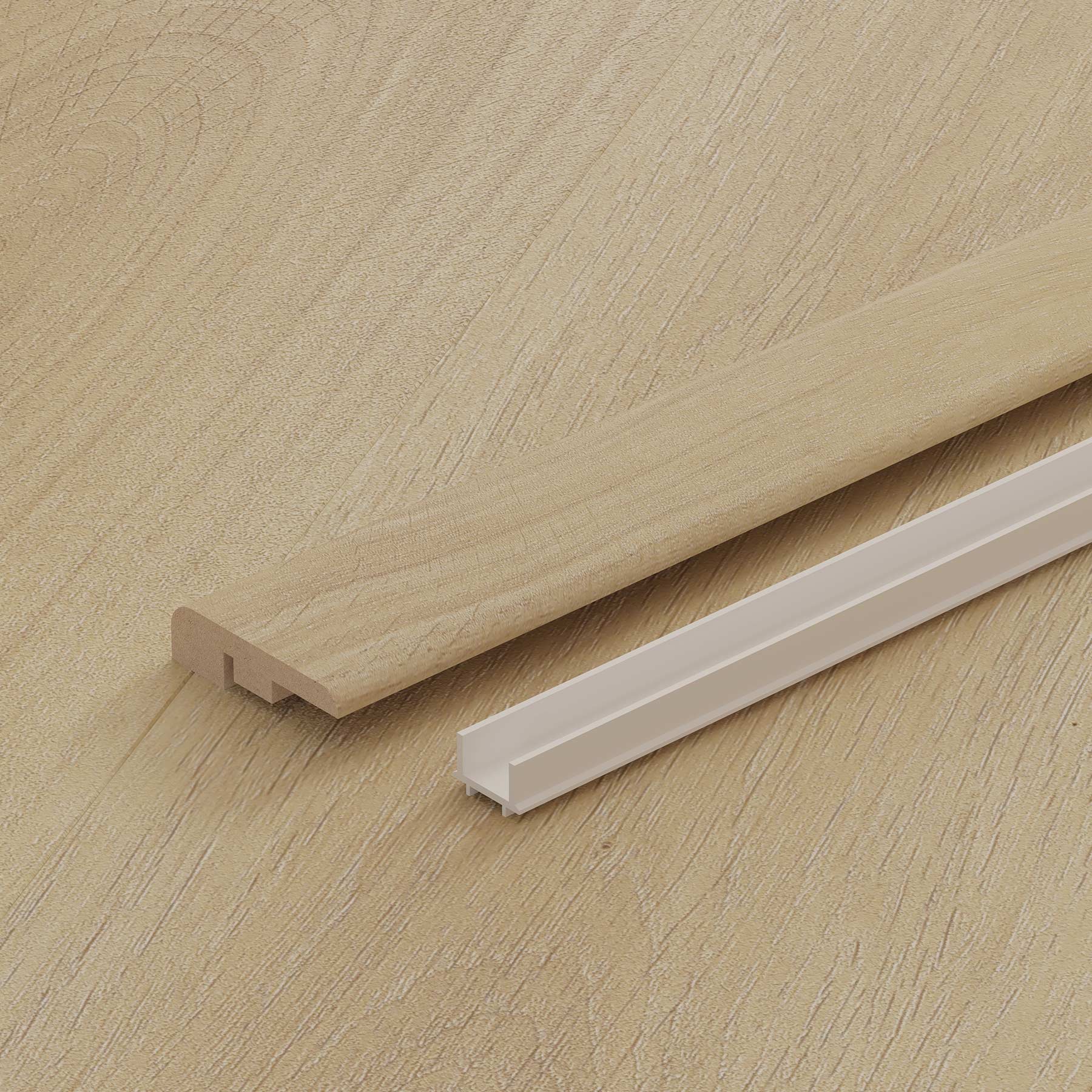Warm Sand Oak 1.2m End Profile