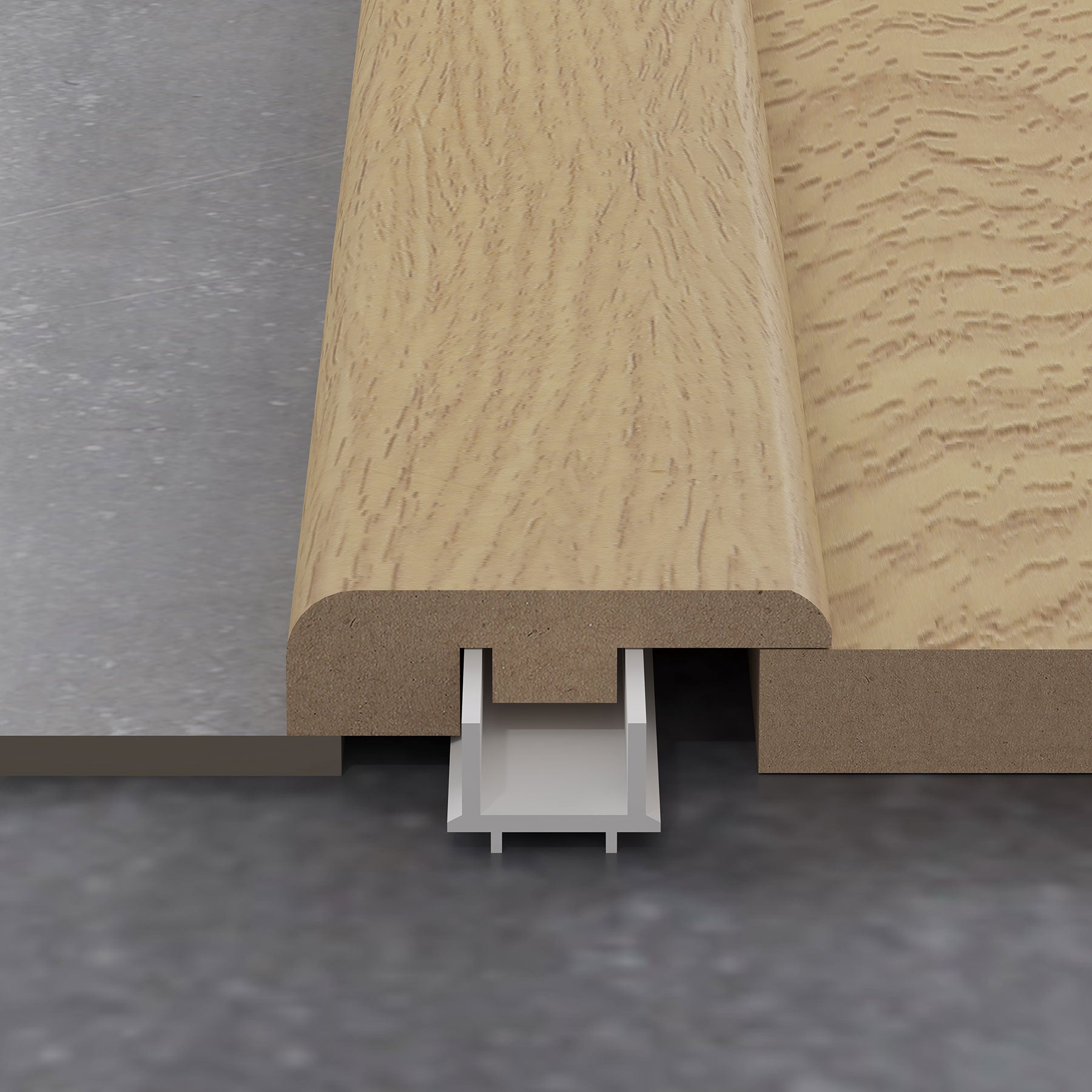 Natural Oak 1.2m End Profile