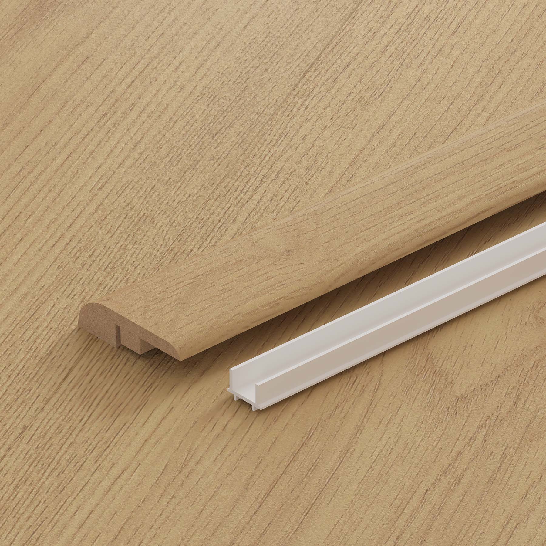 Natural Oak 1.2m Ramp Profile