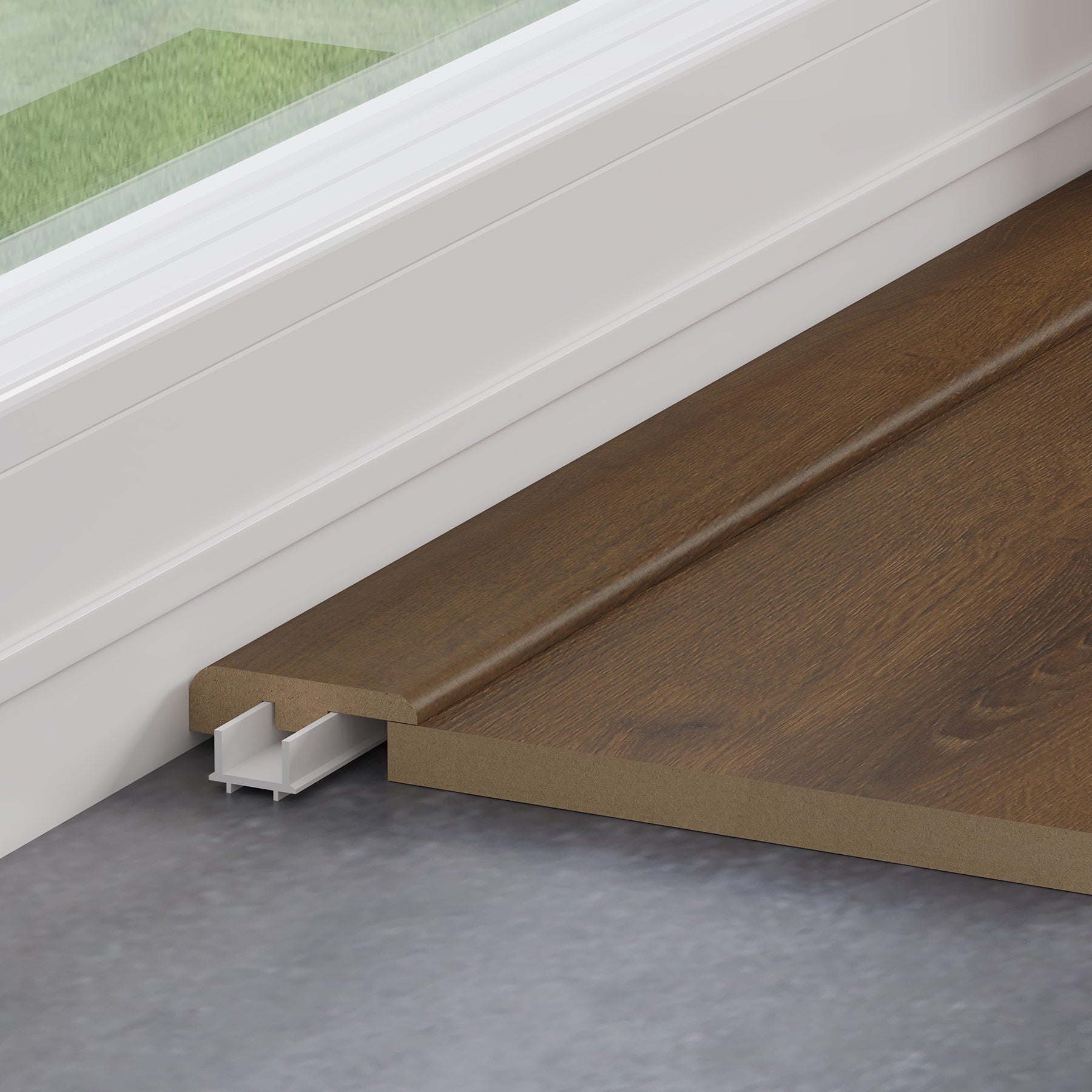Autumn Oak 1.2m End Profile