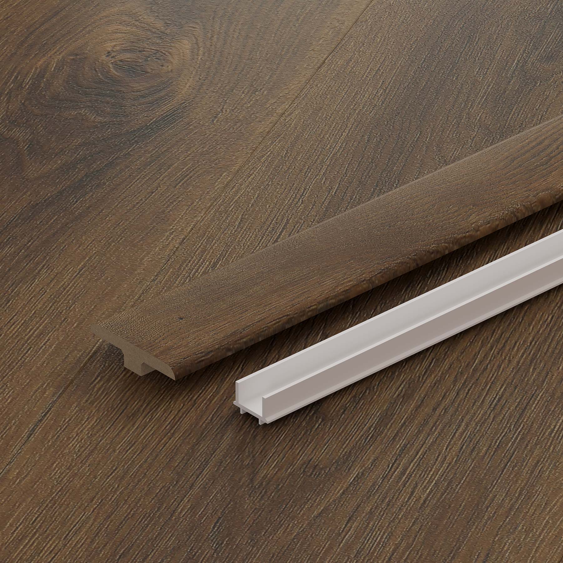 Amberwood Oak 1.2m T Profile