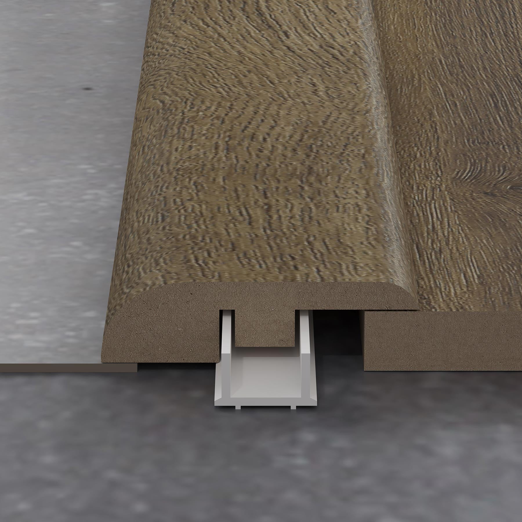 Driftwood Oak 1.2m Ramp Profile