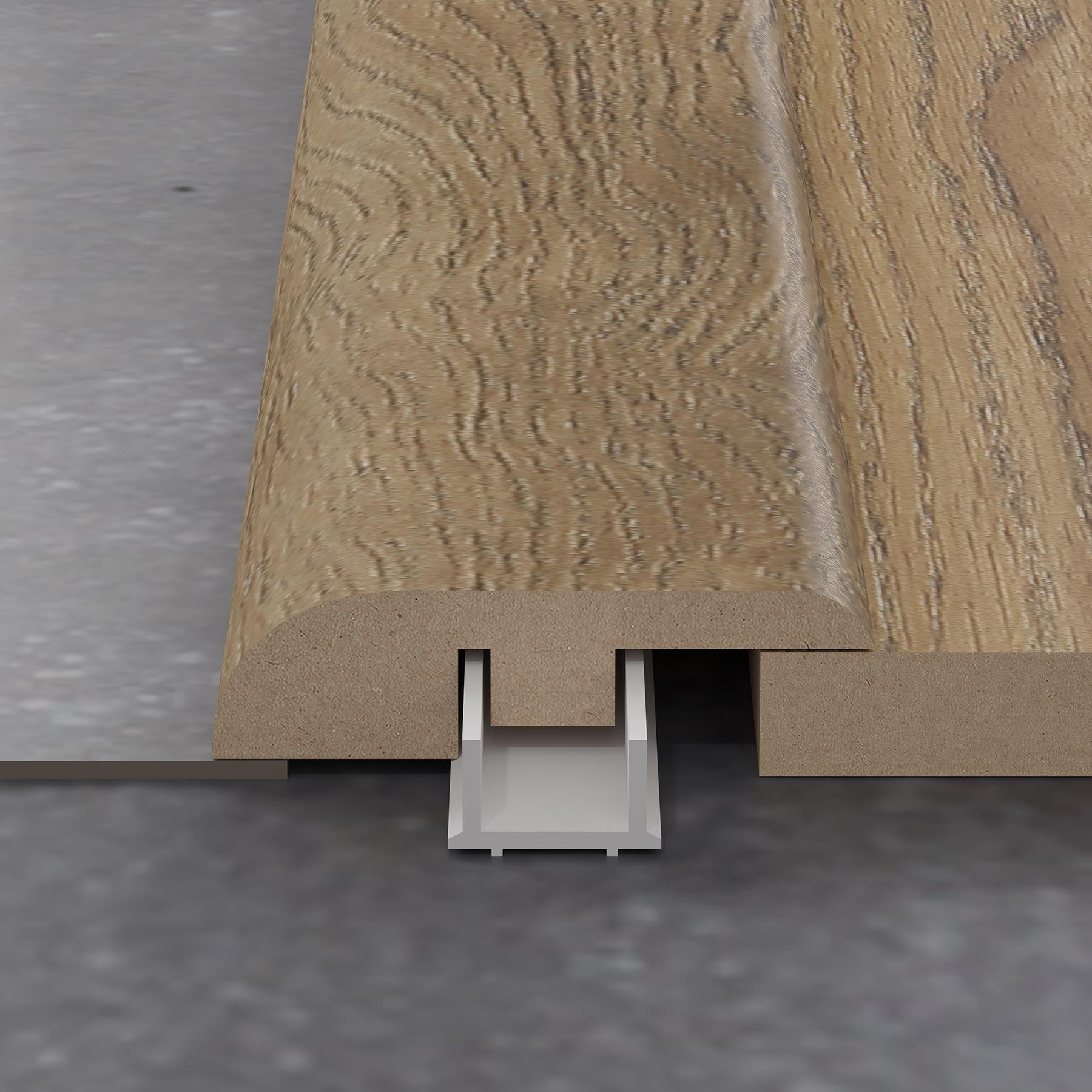 Rich Summer Oak 1.2m Ramp Profile