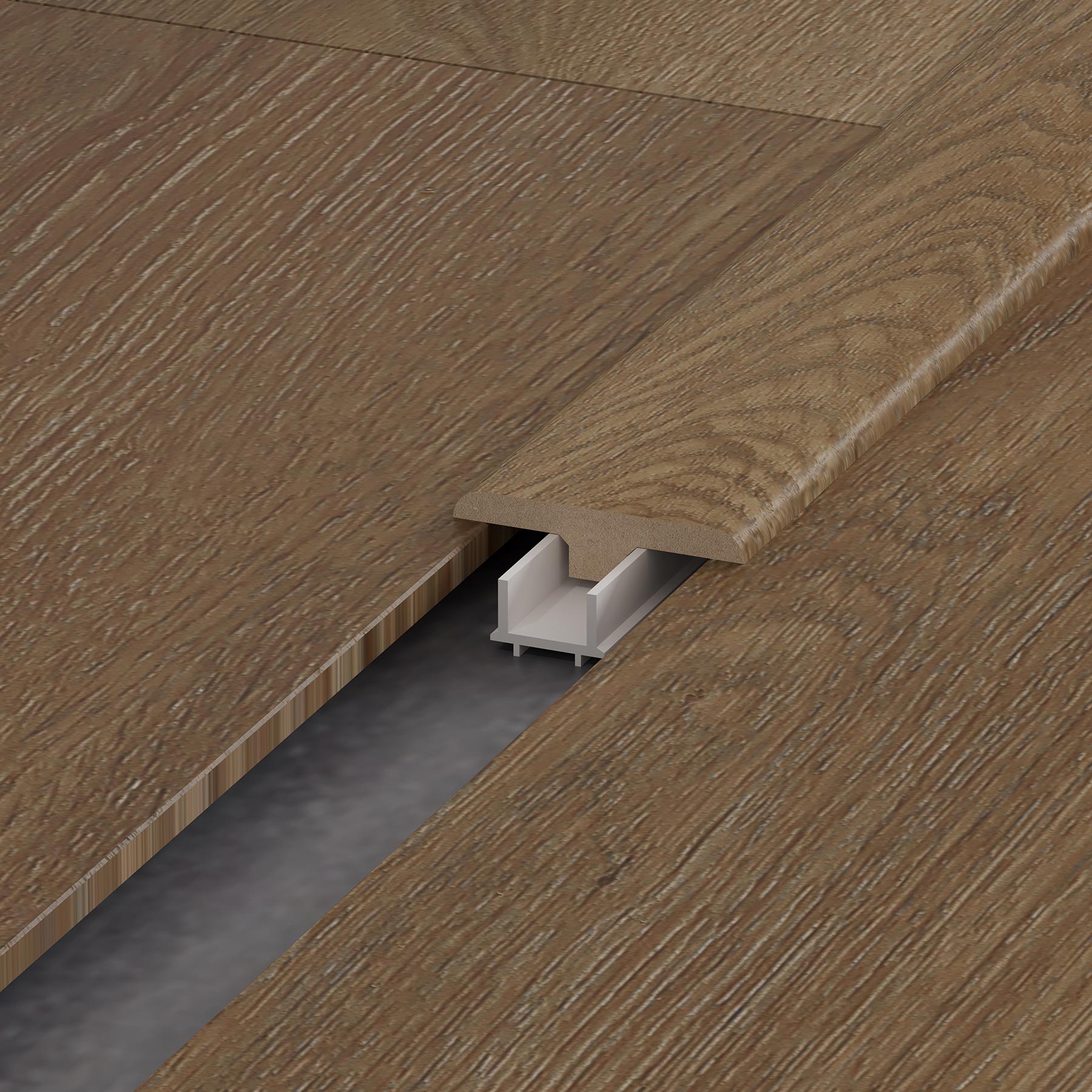 Fumed Oak 1.2m T Profile