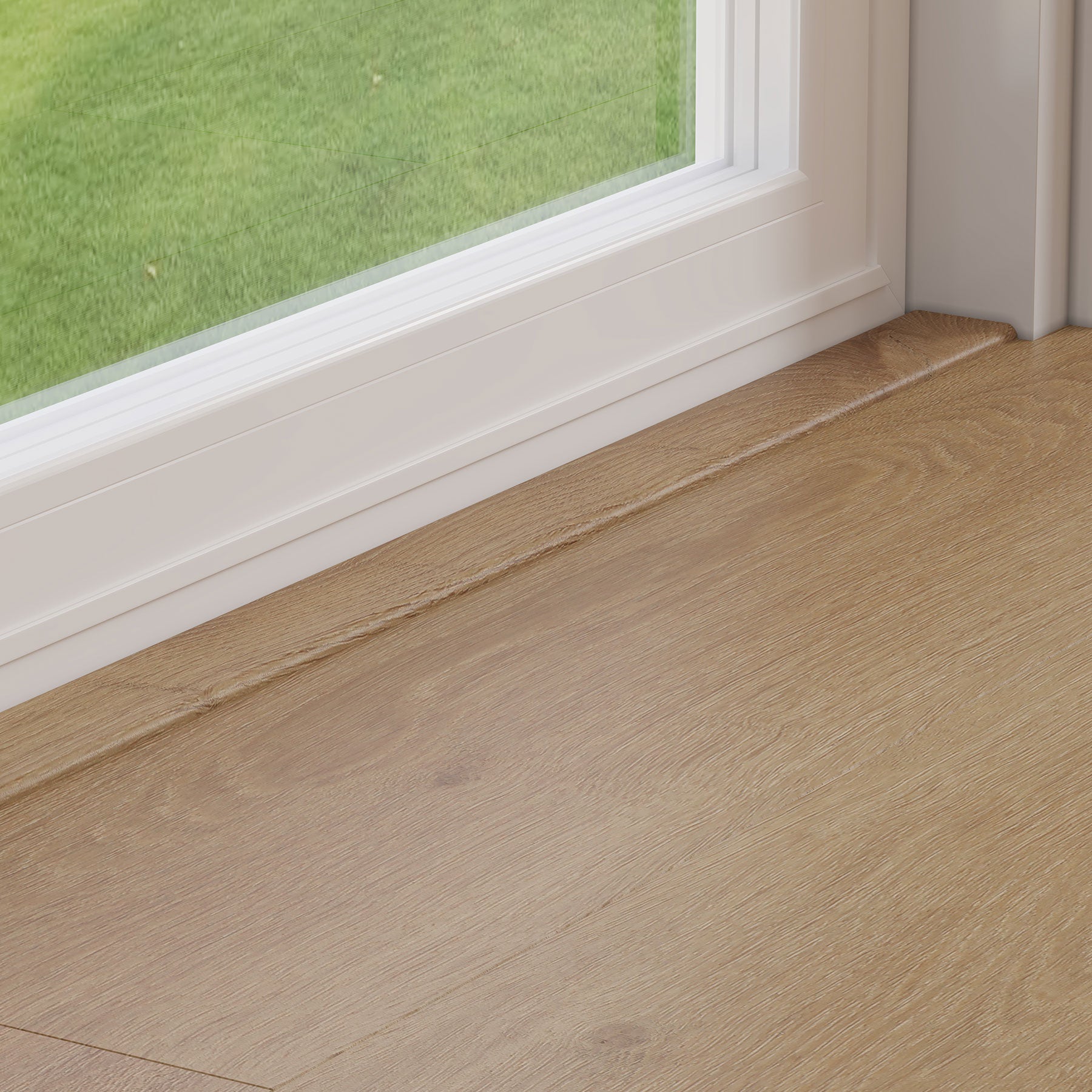 Rich Toffee Oak 1.2m End Profile