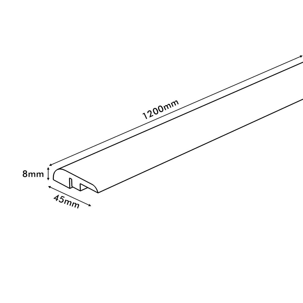 Alpine Spruce 1.2m Ramp Profile