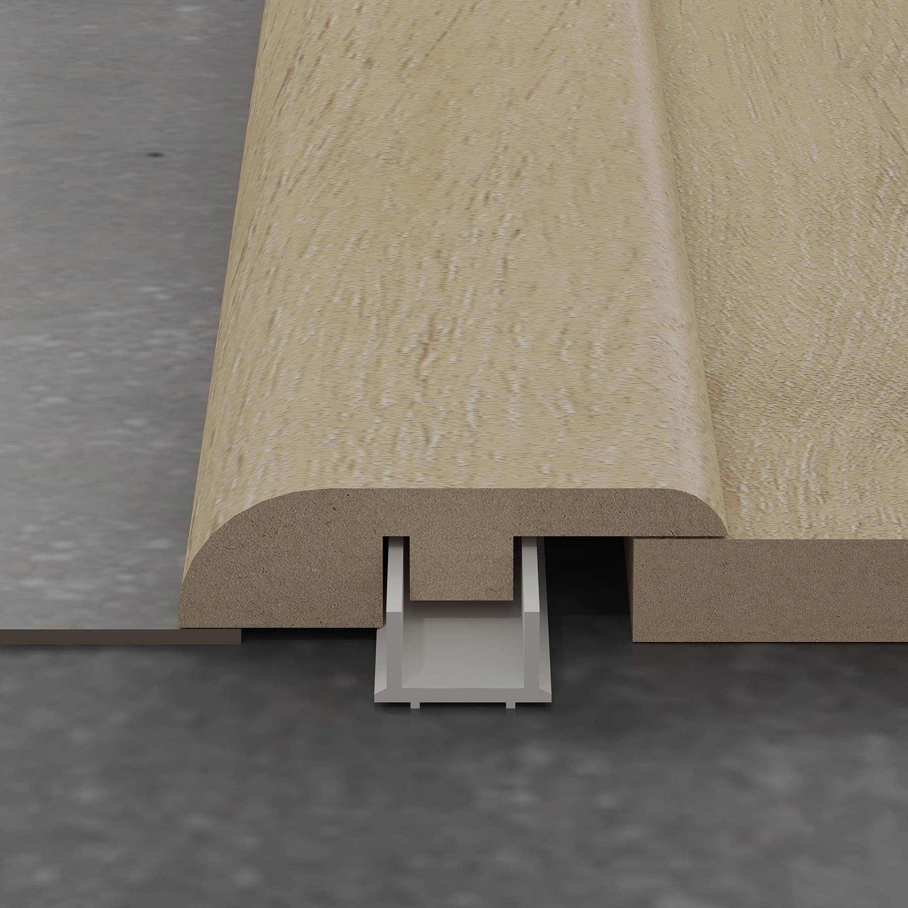 Warm Sand Oak 1.2m Ramp Profile