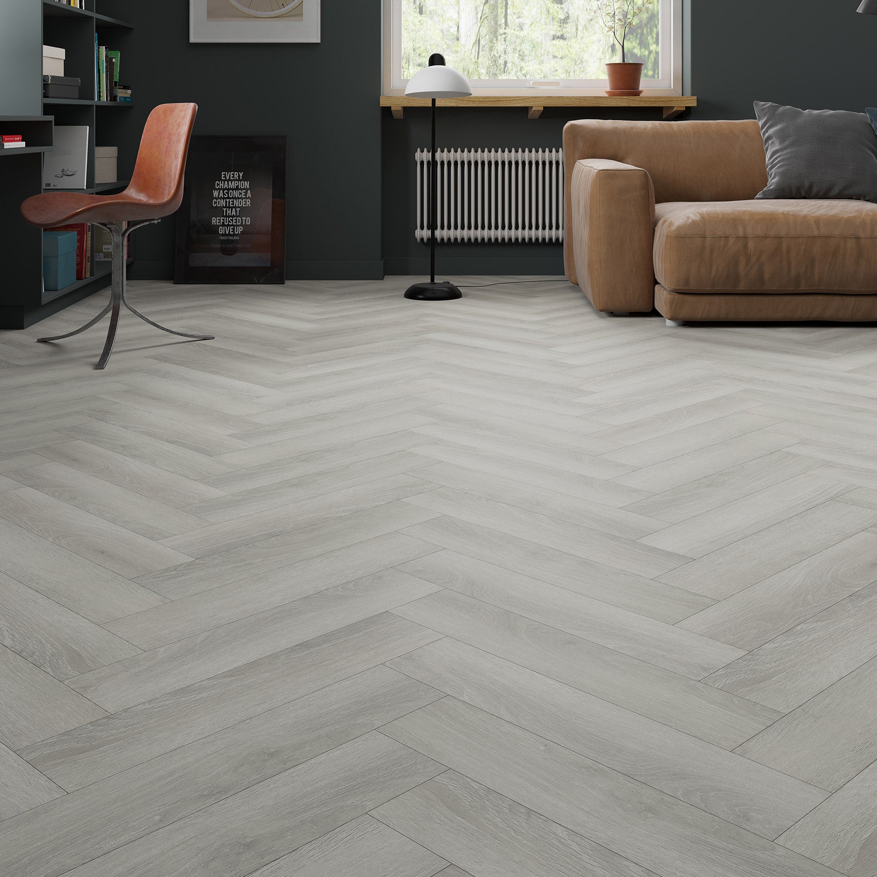 Fossil Oak 10mm Herringbone