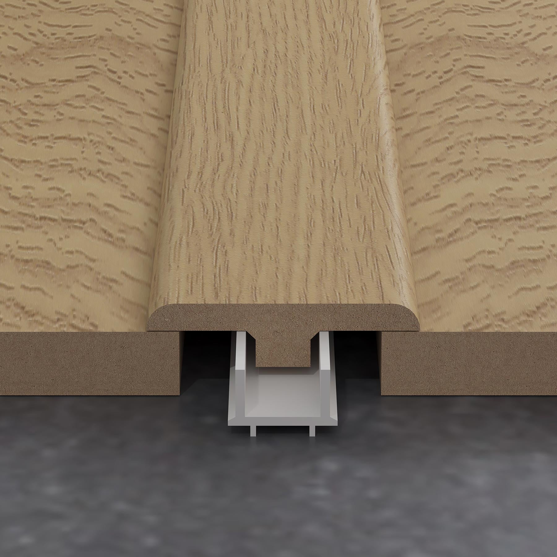 Natural Oak 1.2m T Profile