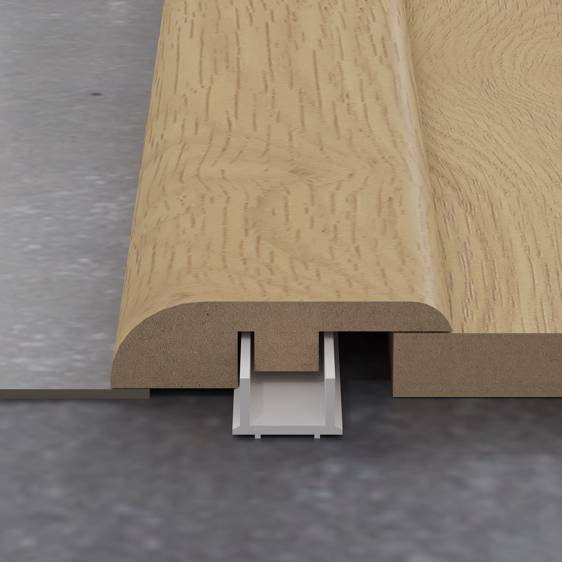 Natural Oak 1.2m Ramp Profile