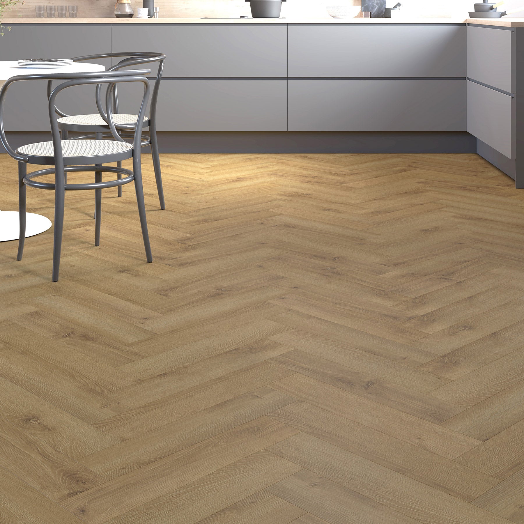 Honey Melba 10mm Herringbone