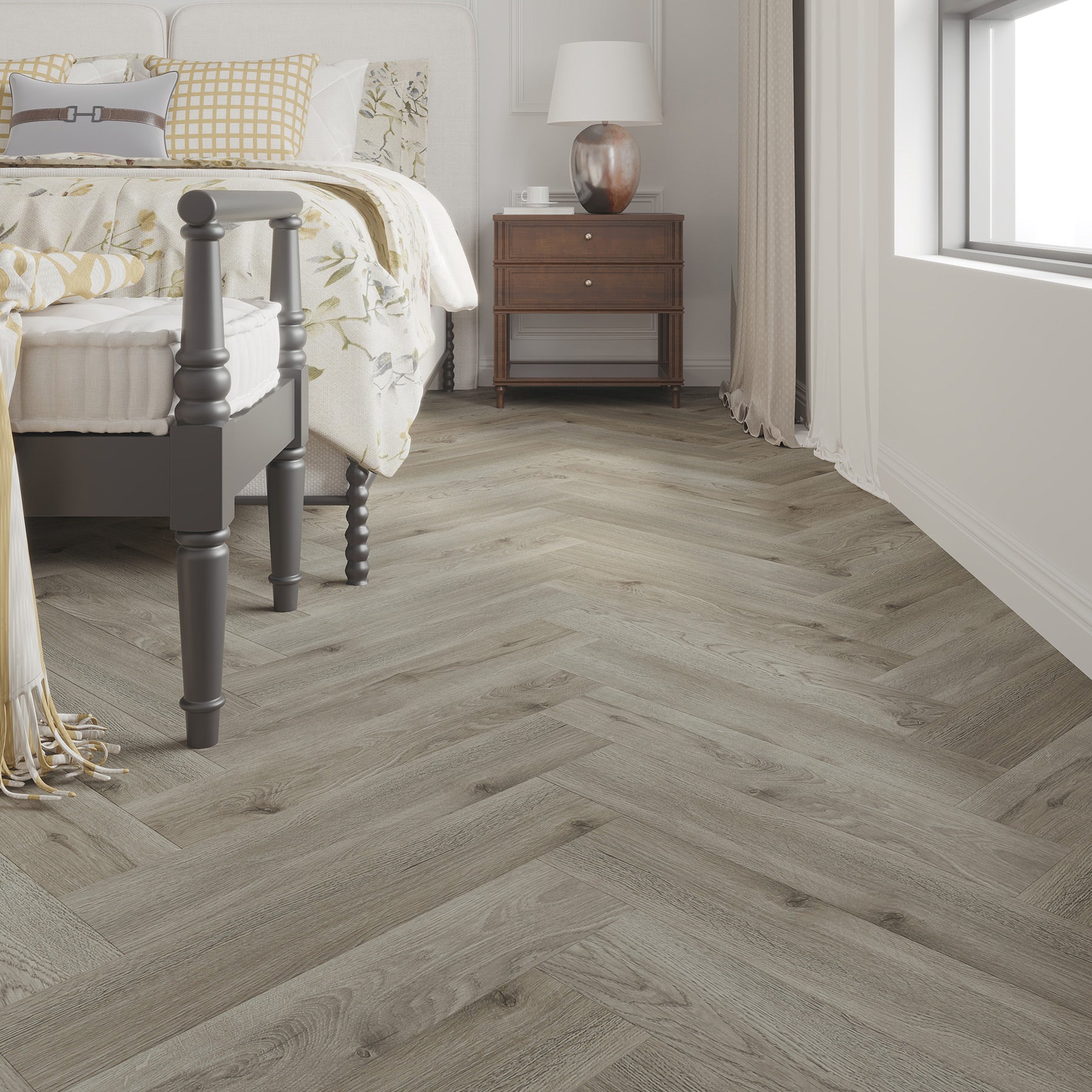 Tree Smoke 10mm Herringbone