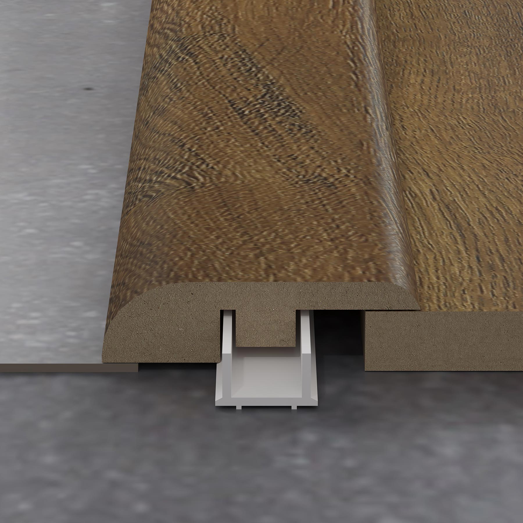 Amberwood Oak 1.2m Ramp Profile
