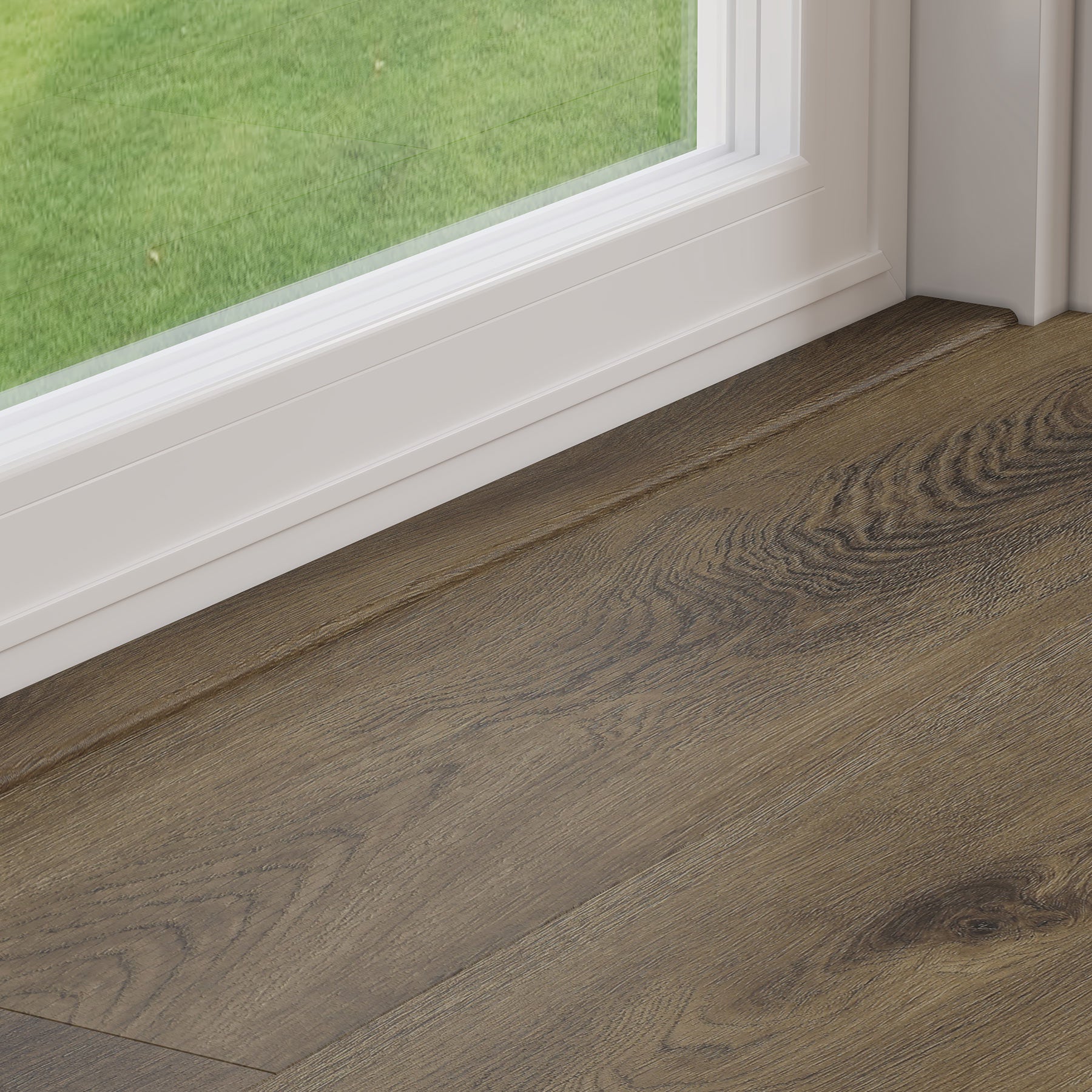 Driftwood Oak 1.2m End Profile