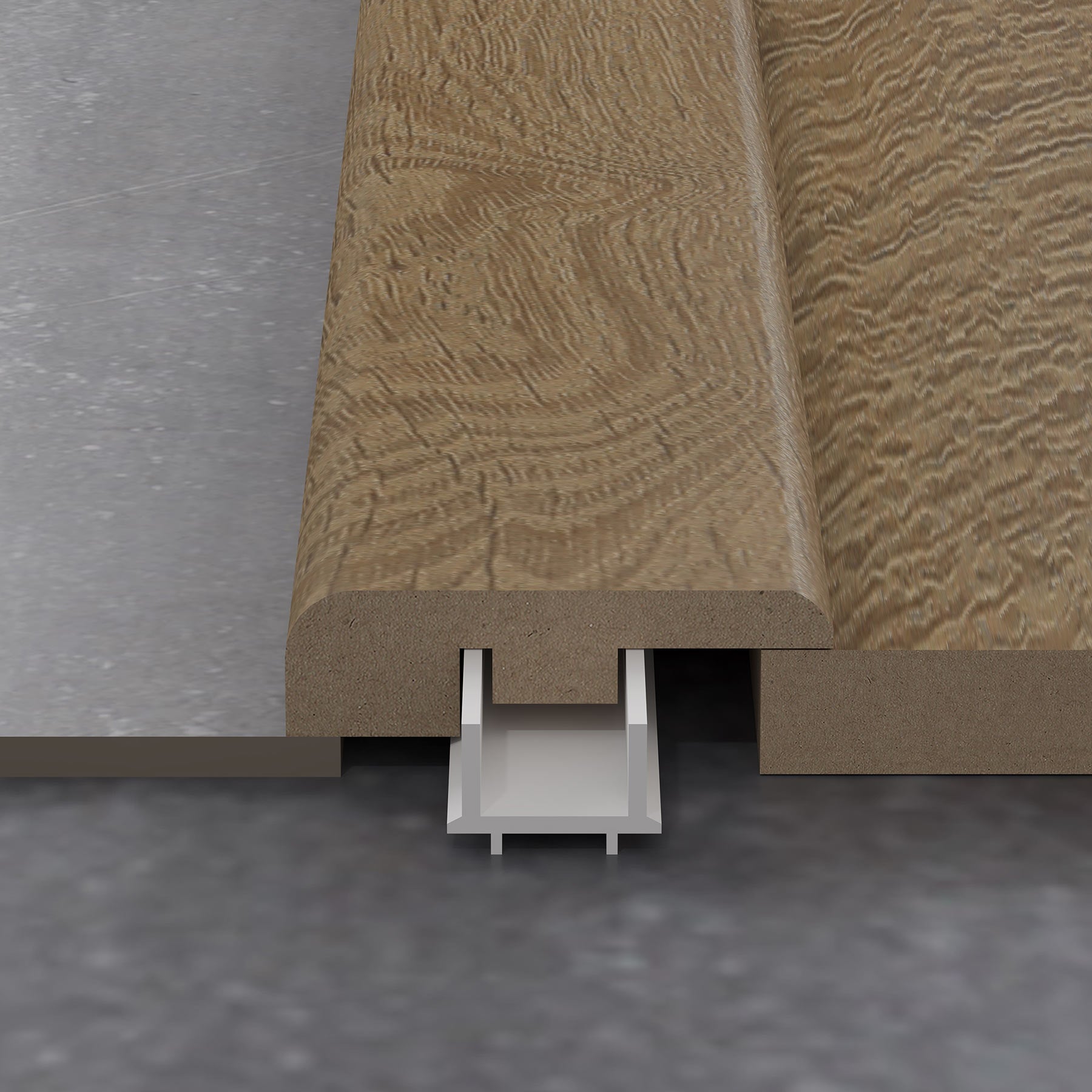 Andalusian Oak 1.2m End Profile