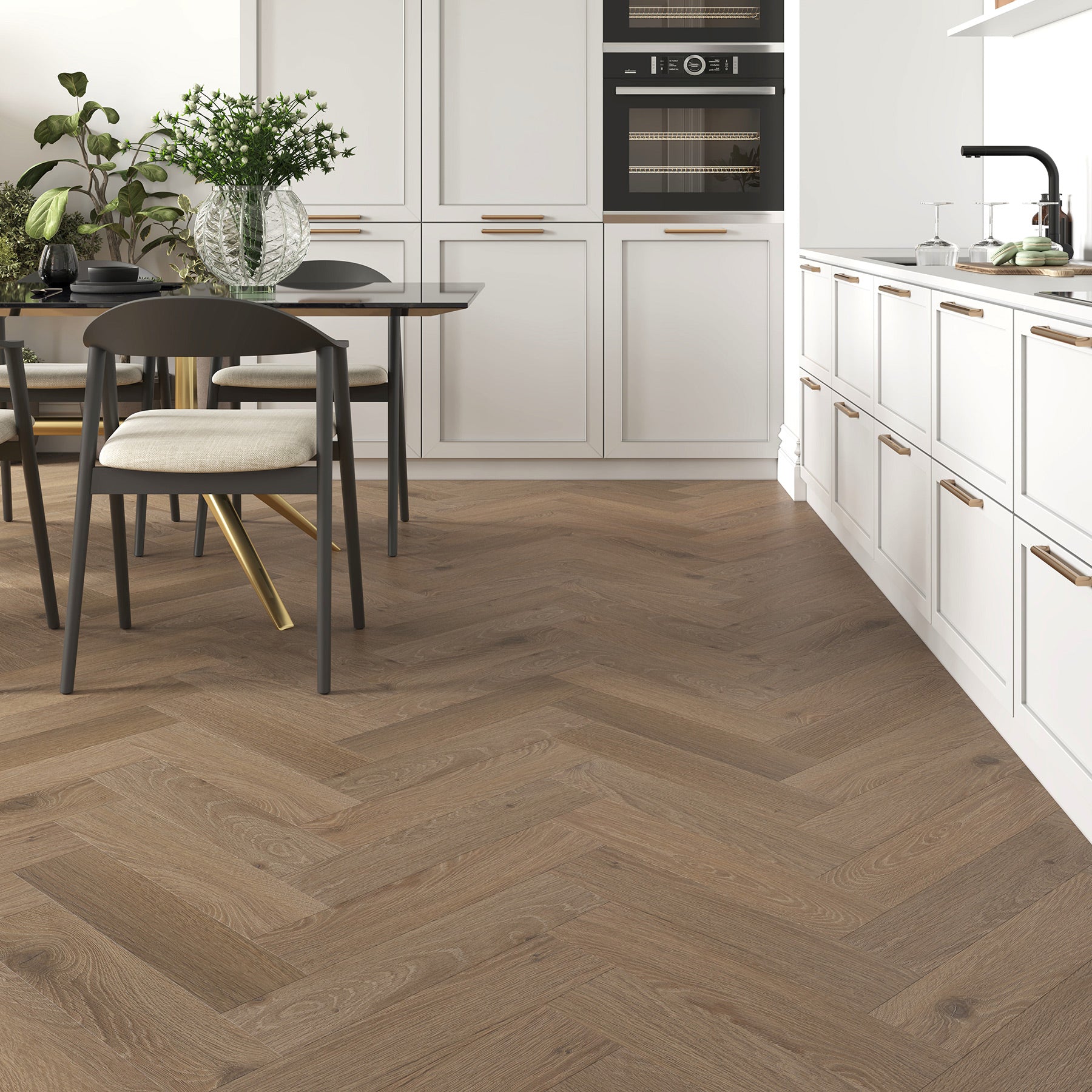 Andalusian Oak 10mm Herringbone