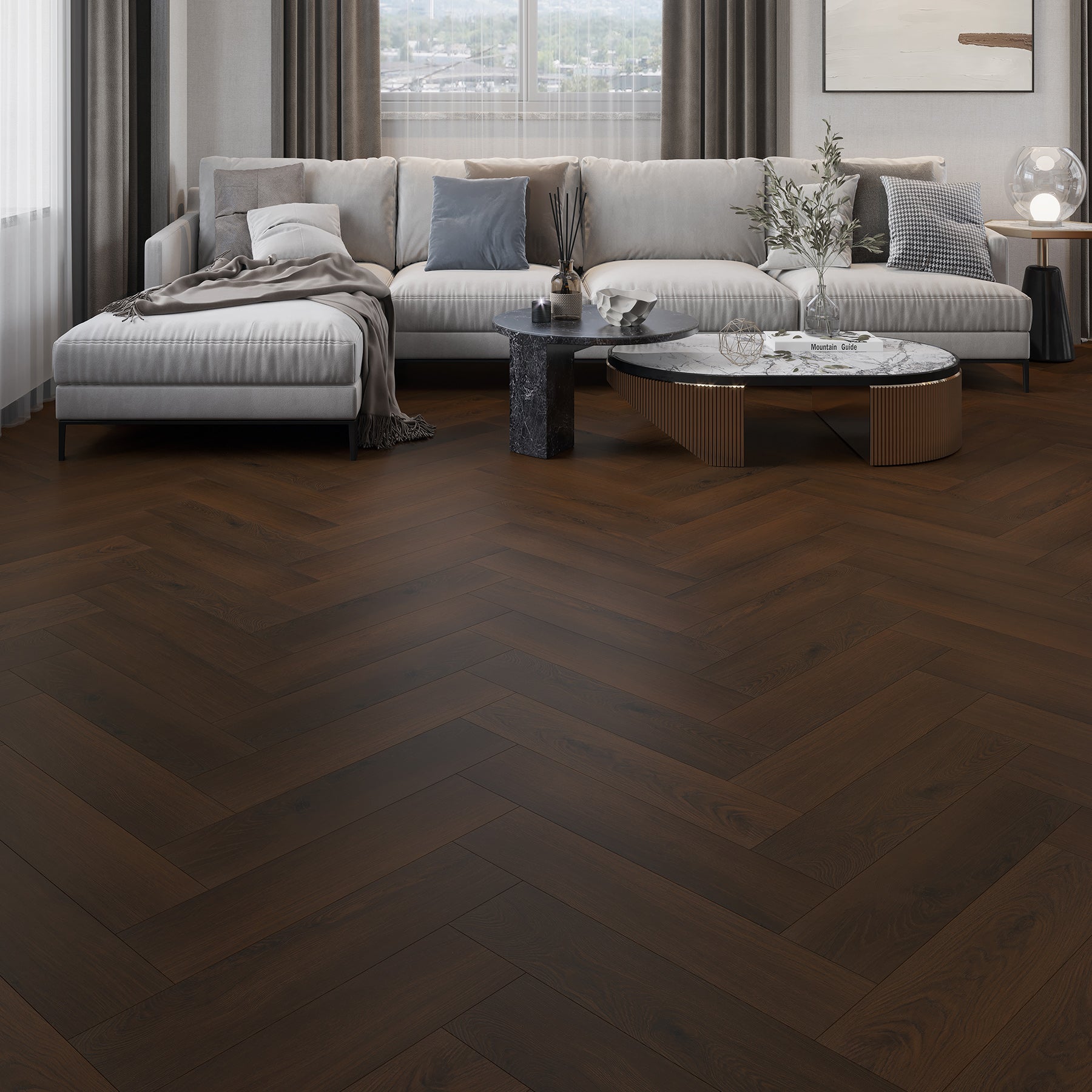 Almendara Bush 14mm Herringbone