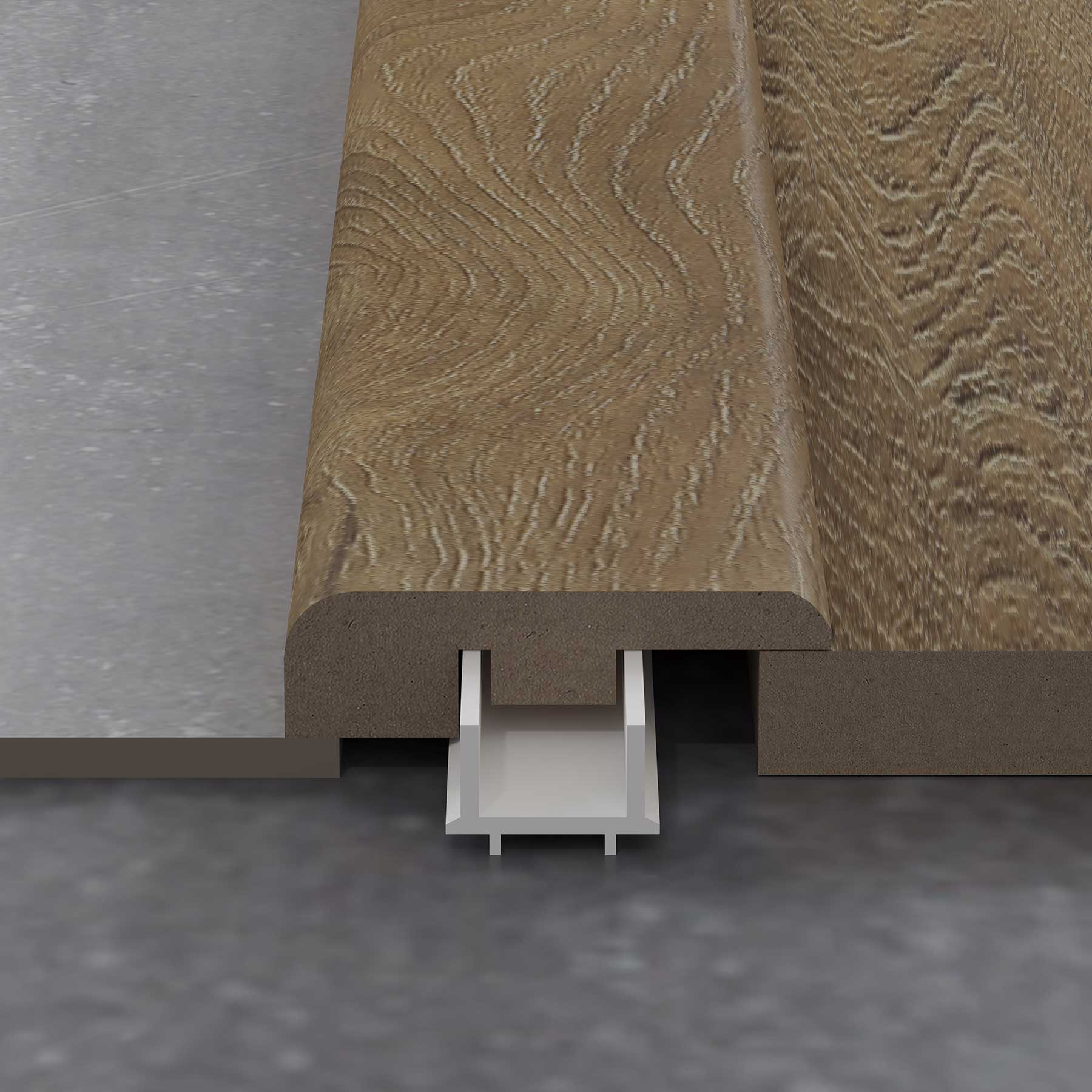 Chocolate Pine 1.2m End Profile