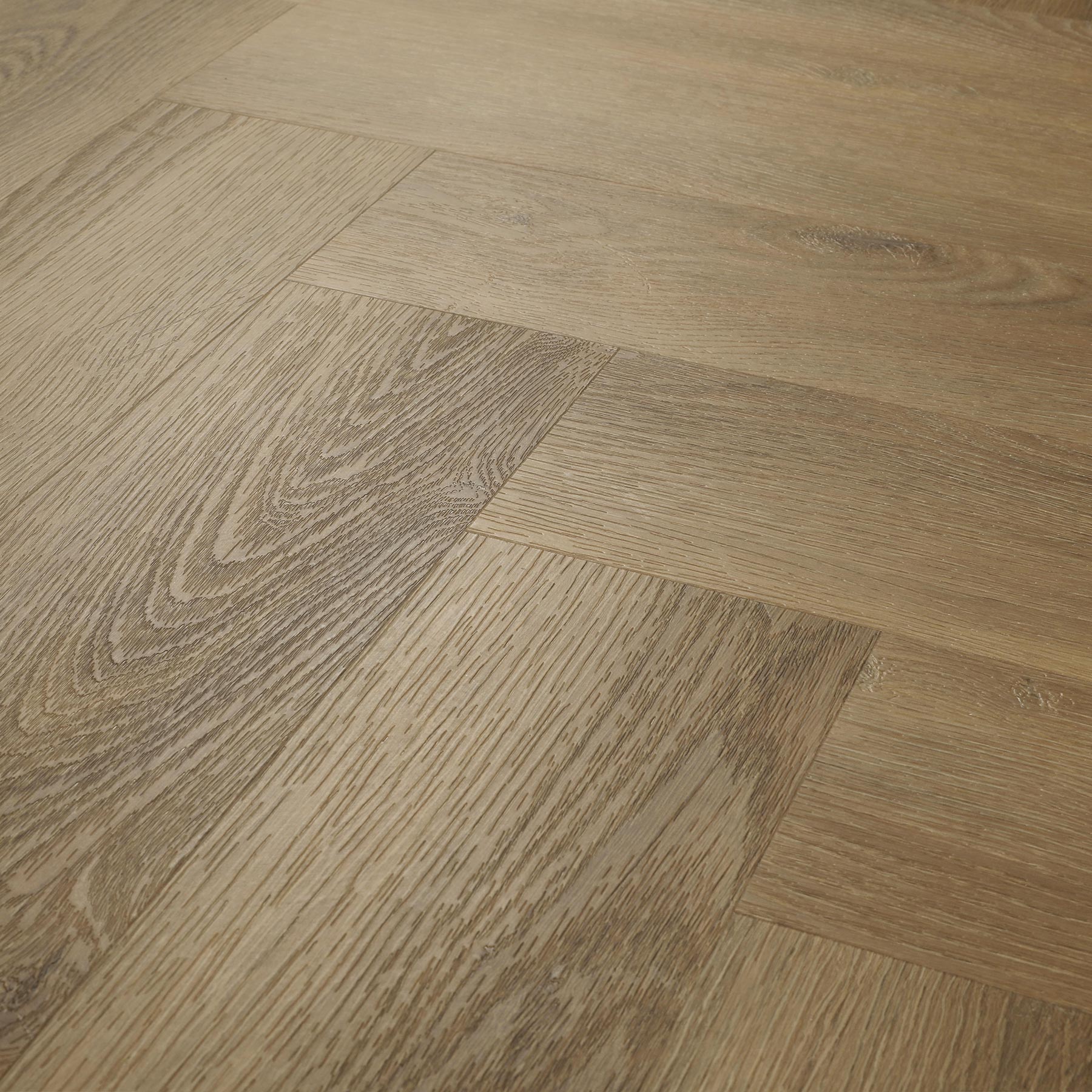 Golden Oak Herringbone