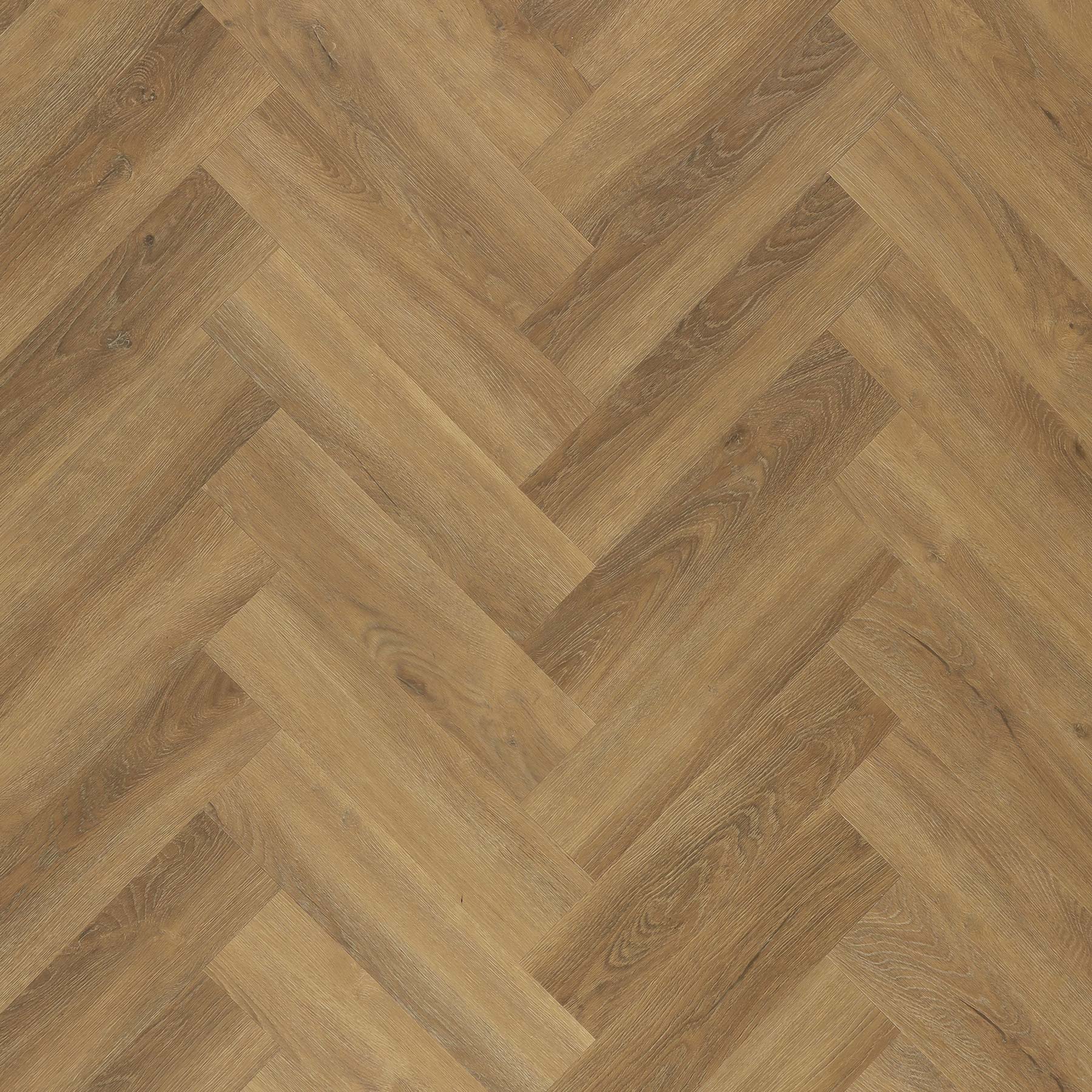 Golden Oak Herringbone
