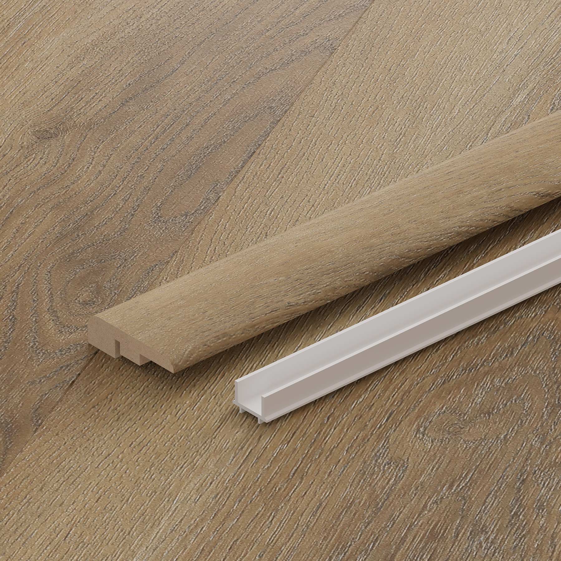 Rich Summer Oak 1.2m End Profile