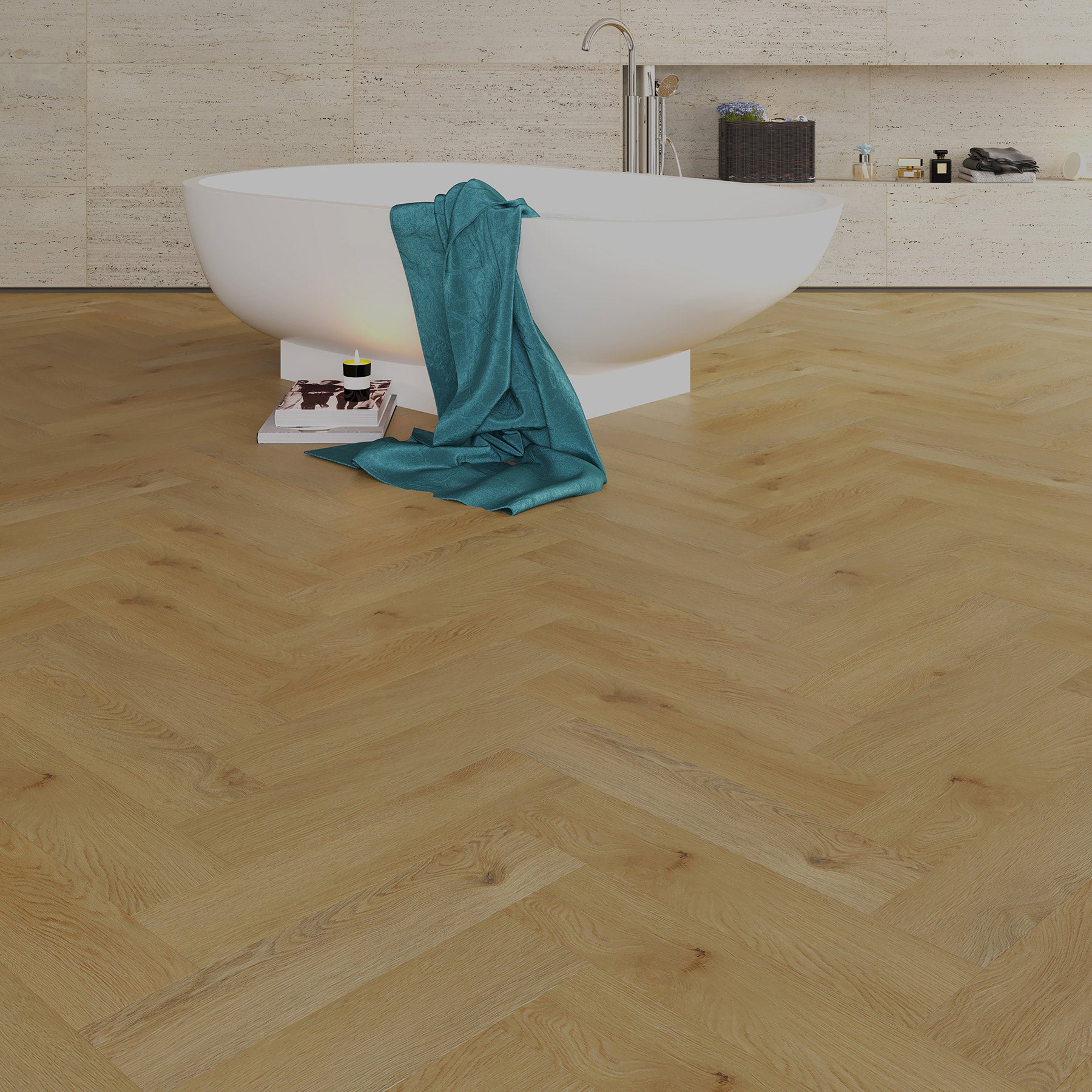 Caramel Mix Herringbone