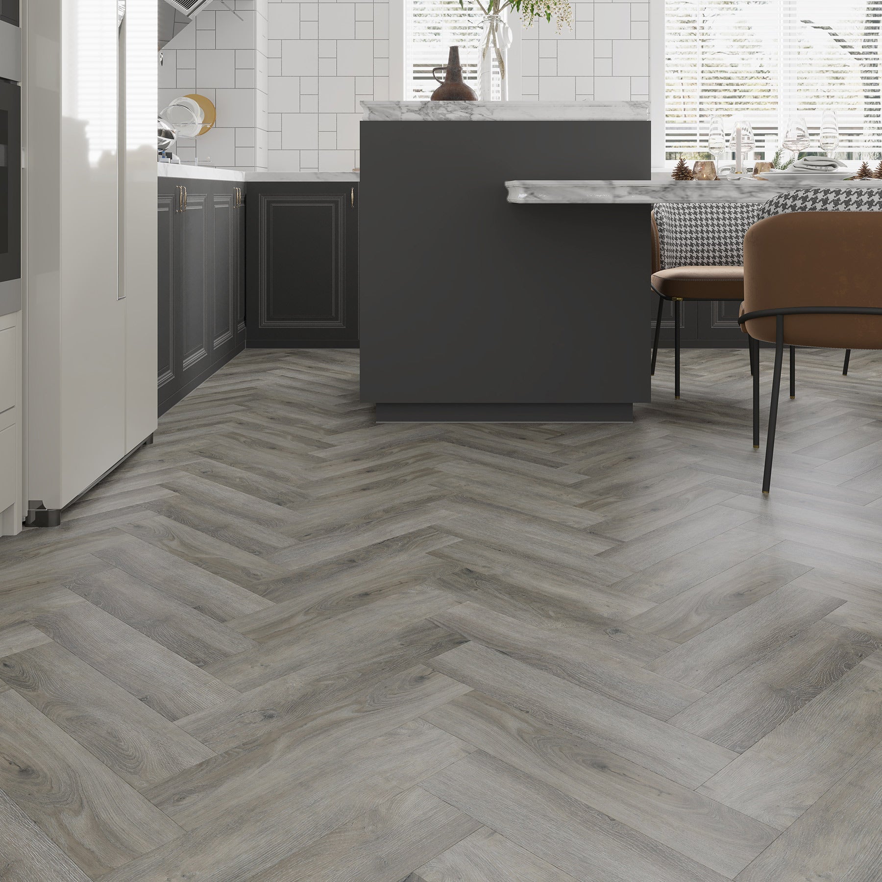 Nimbus Sky Herringbone