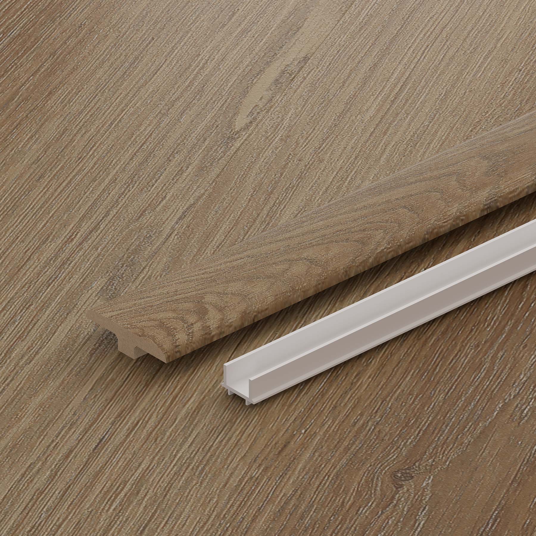 Fumed Oak 1.2m T Profile