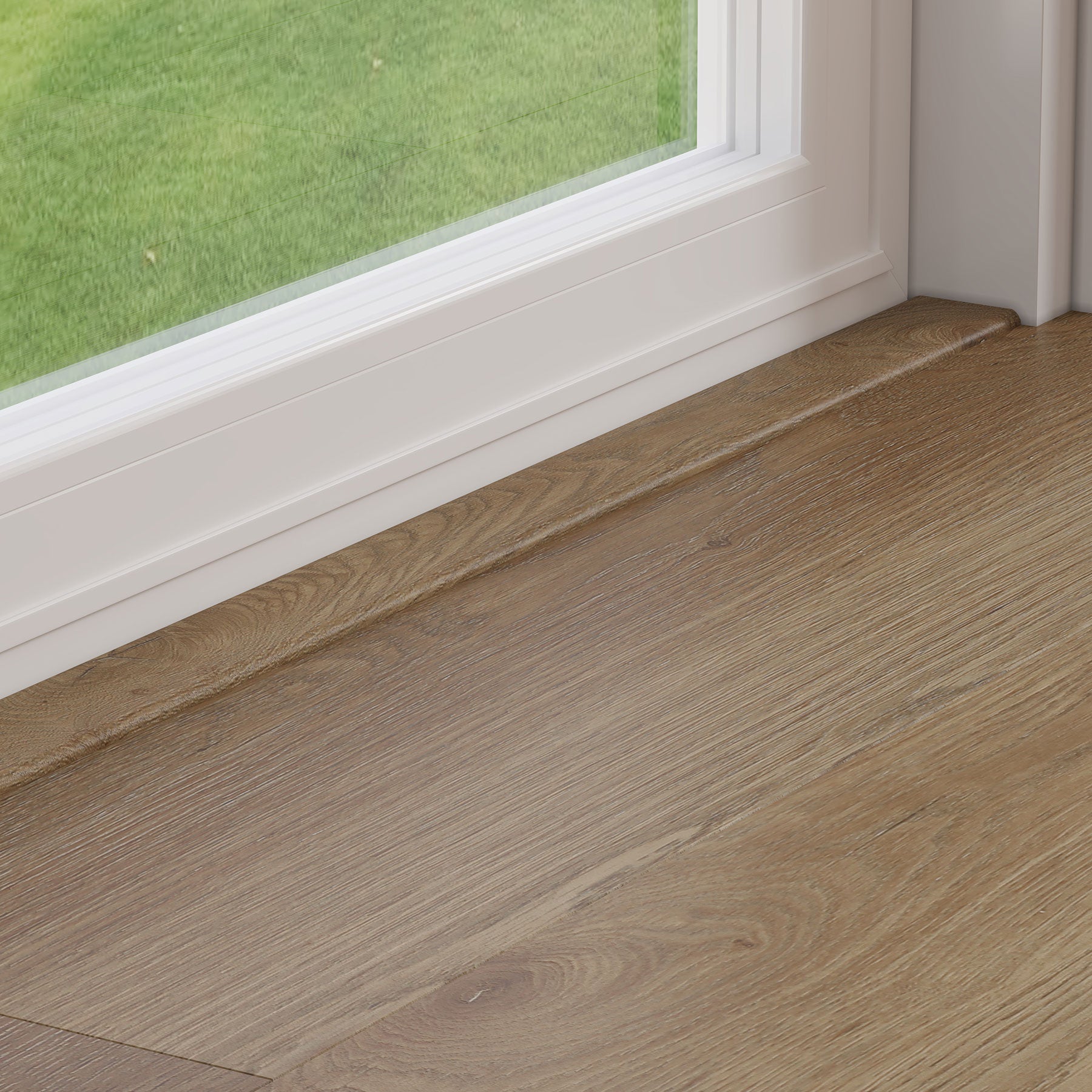 Fumed Oak 1.2m End Profile