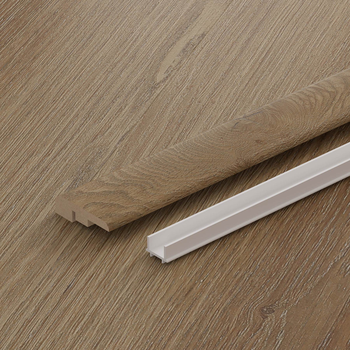 Fumed Oak 1.2m End Profile