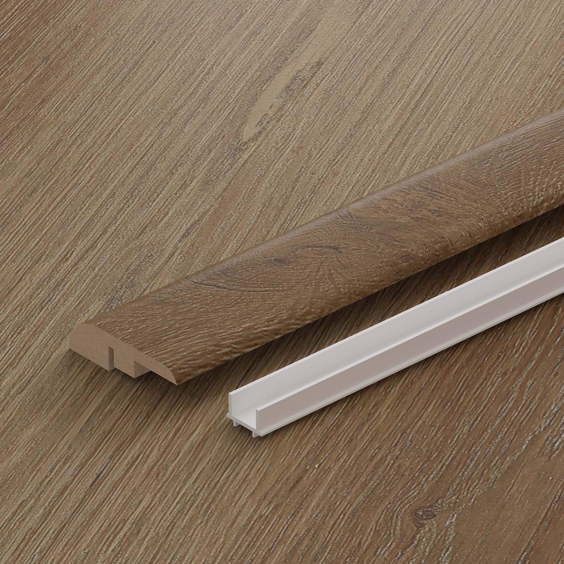 Fumed Oak 1.2m Ramp Profile
