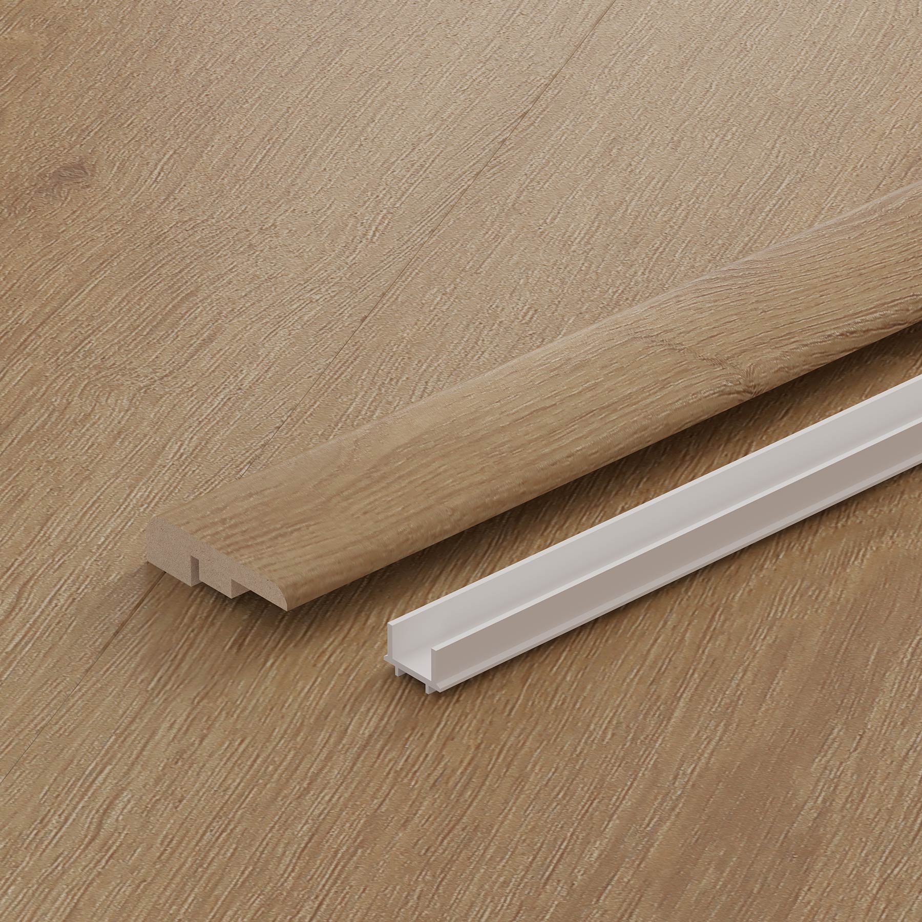 Rich Toffee Oak 1.2m End Profile