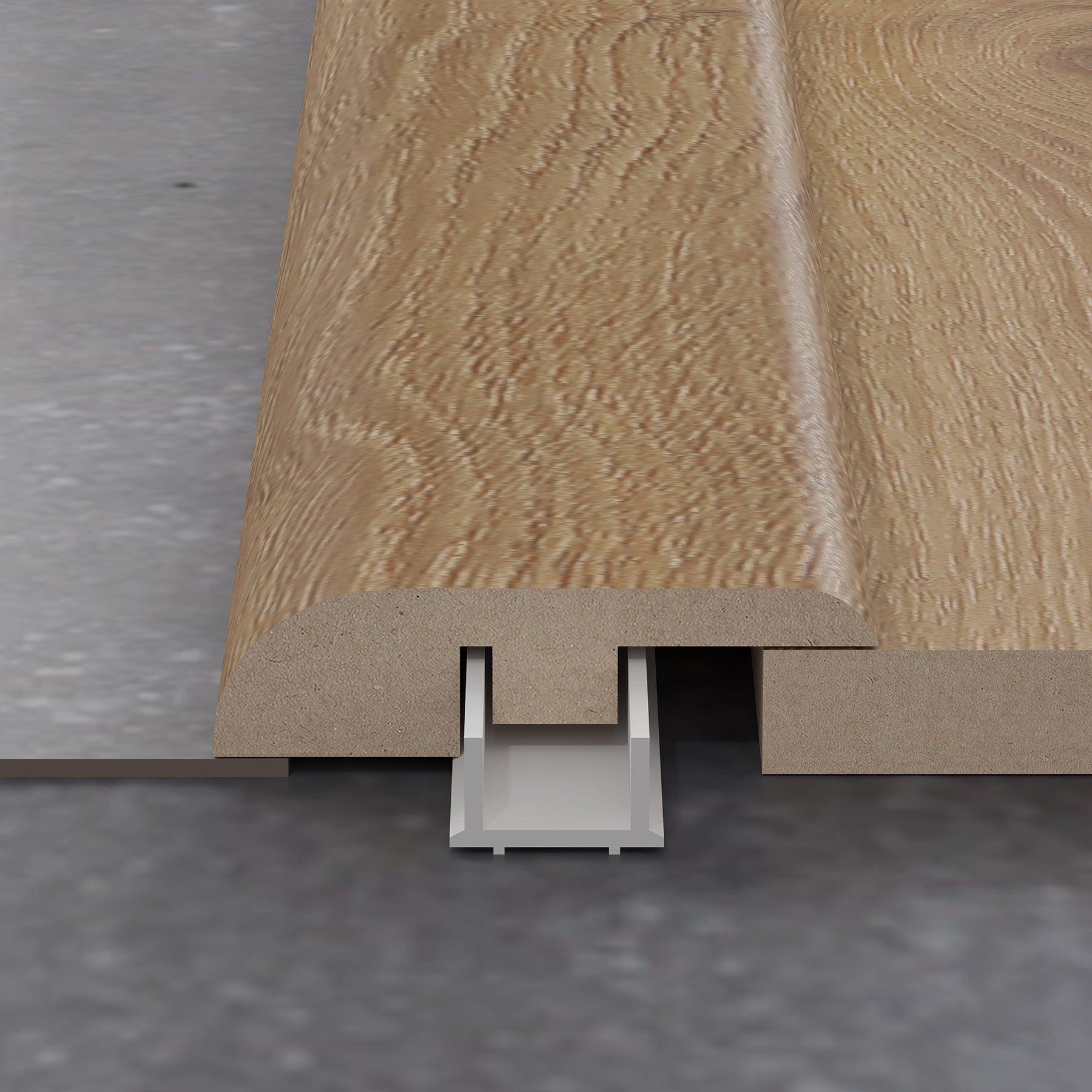 Rich Toffee Oak 1.2m Ramp Profile