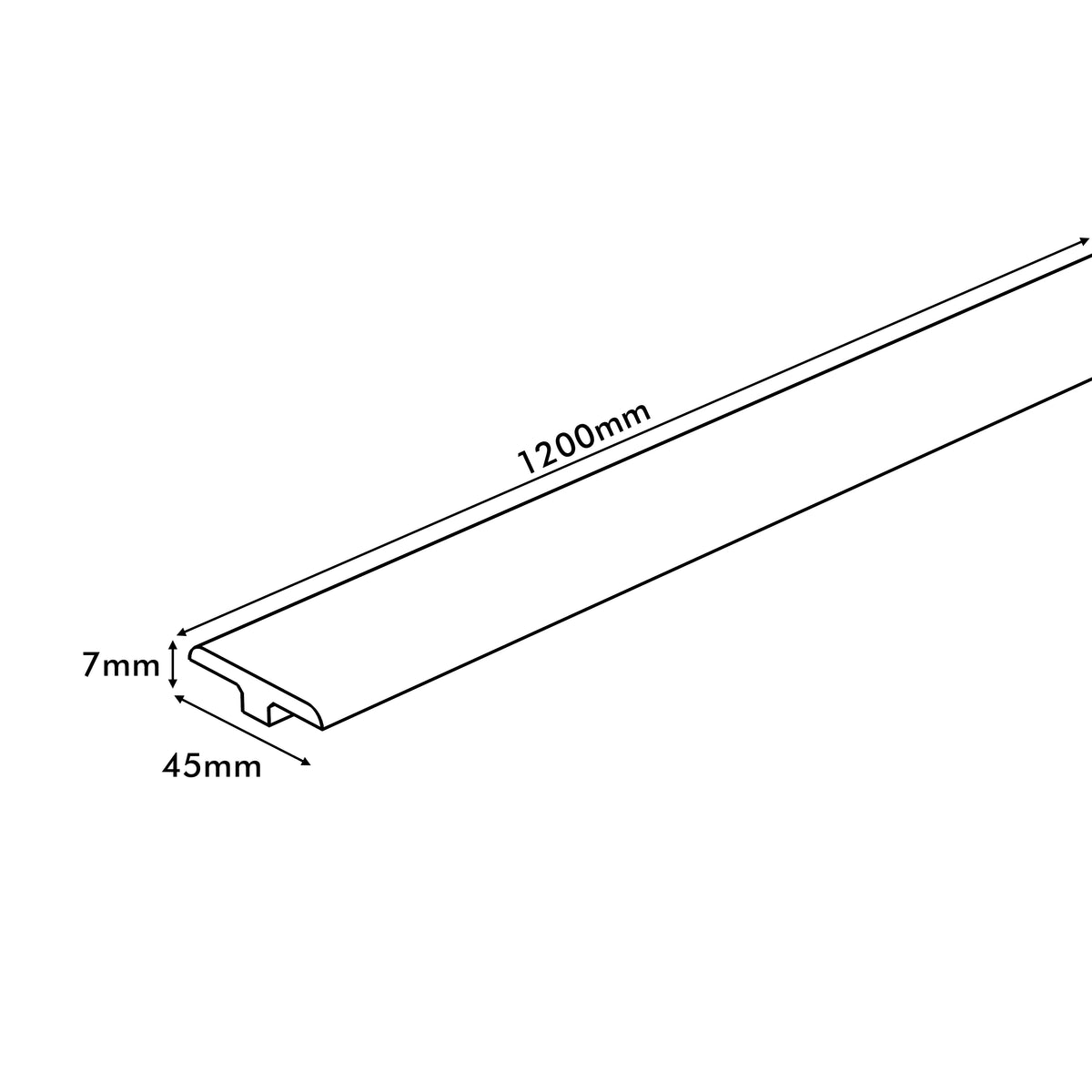 Alpine Spruce 1.2m T Profile